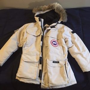 Egg shell Canada Goose Coat